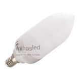 Żarówka LED E27 CANDLE 30 LED SMD 3528 230 V biała ciepła