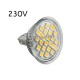 Żarówka LED GU5,3 24 LED SMD 5050 230 V biała ciepła