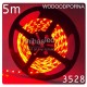 Taśma LED 5m 60led/m SMD 3528 czerwona, wodoodporna